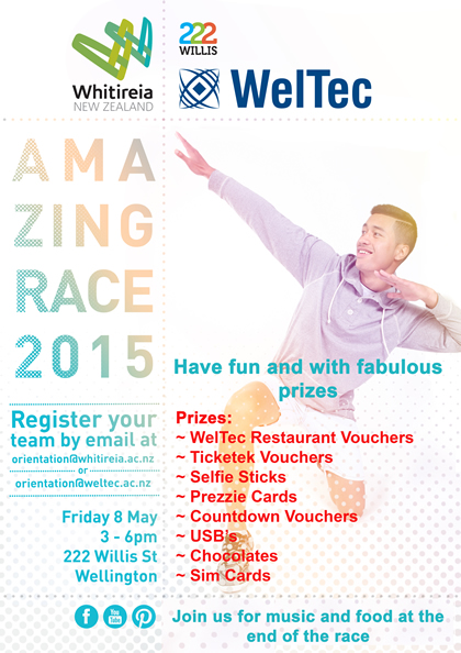Poster April Amazing Race 2015