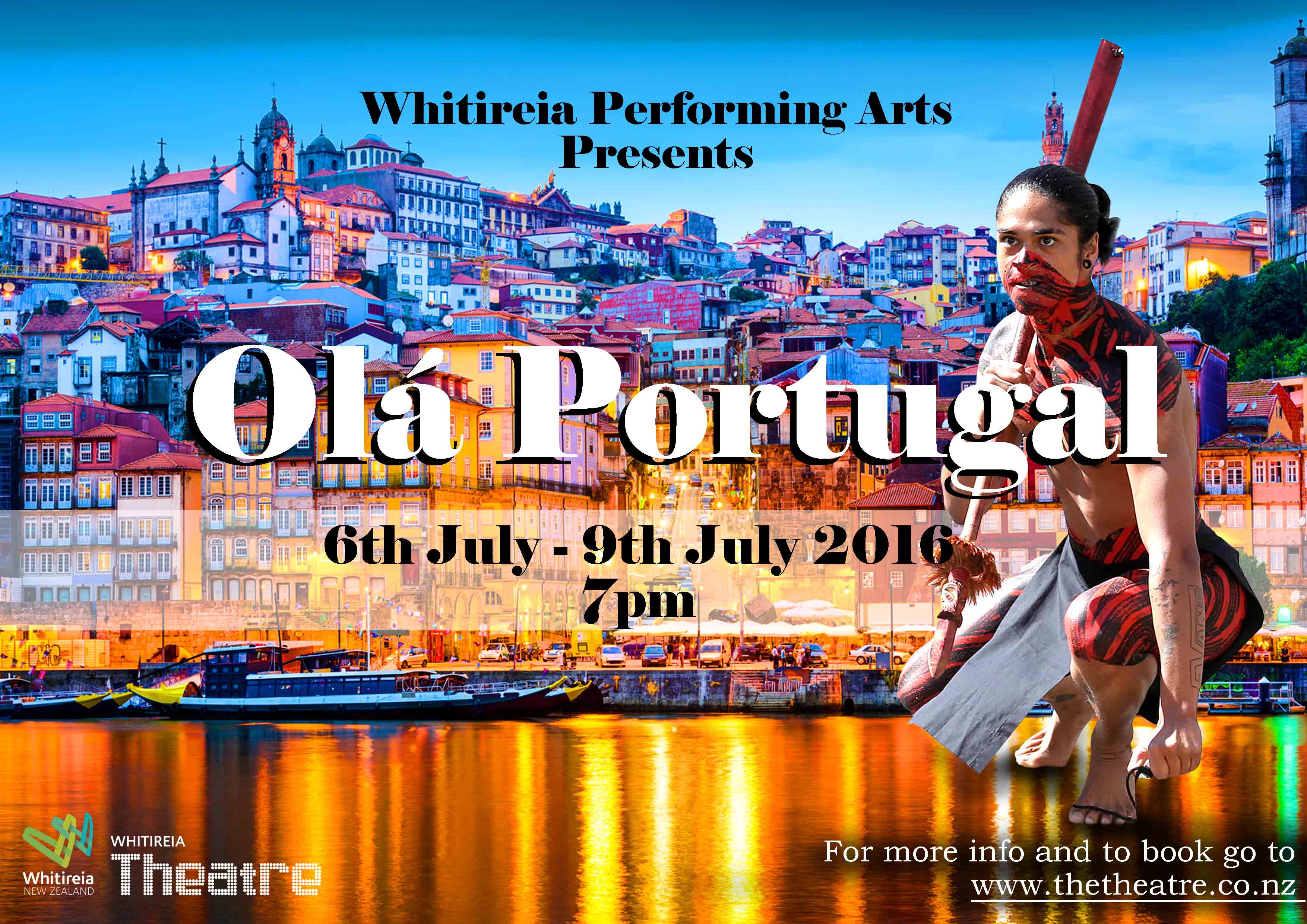 Image for Ola Portugal show, whitireia Theatre
