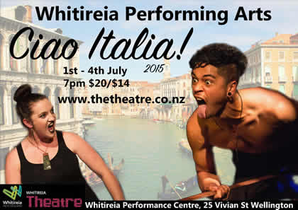 Ciao Italia! performing Arts poster