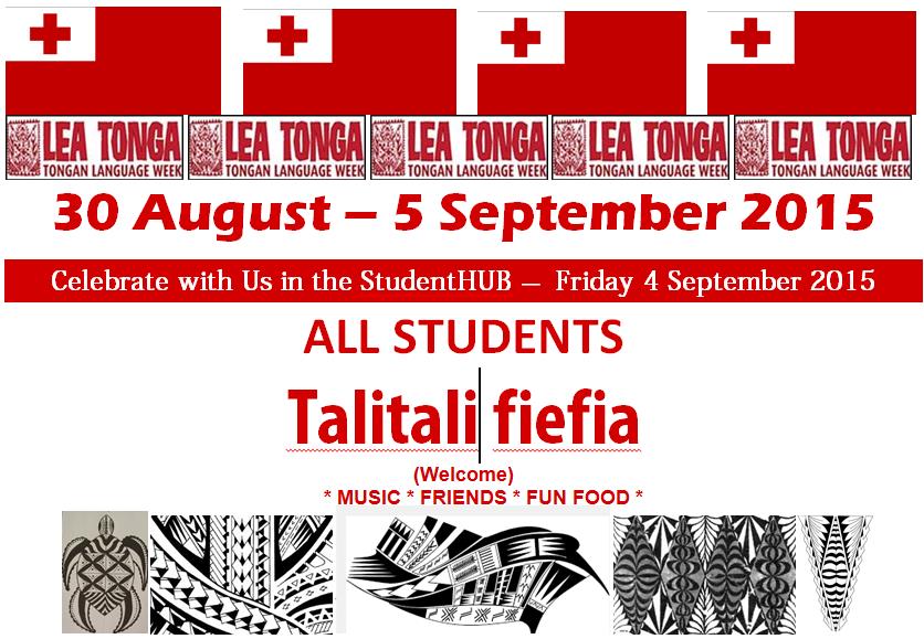 Tongan Language Week @ The Student Hub