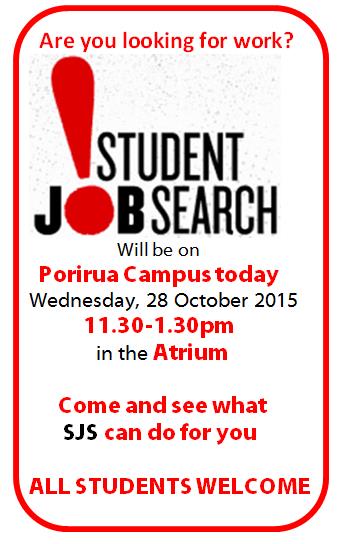 Student Job Search - 28 October 2015
