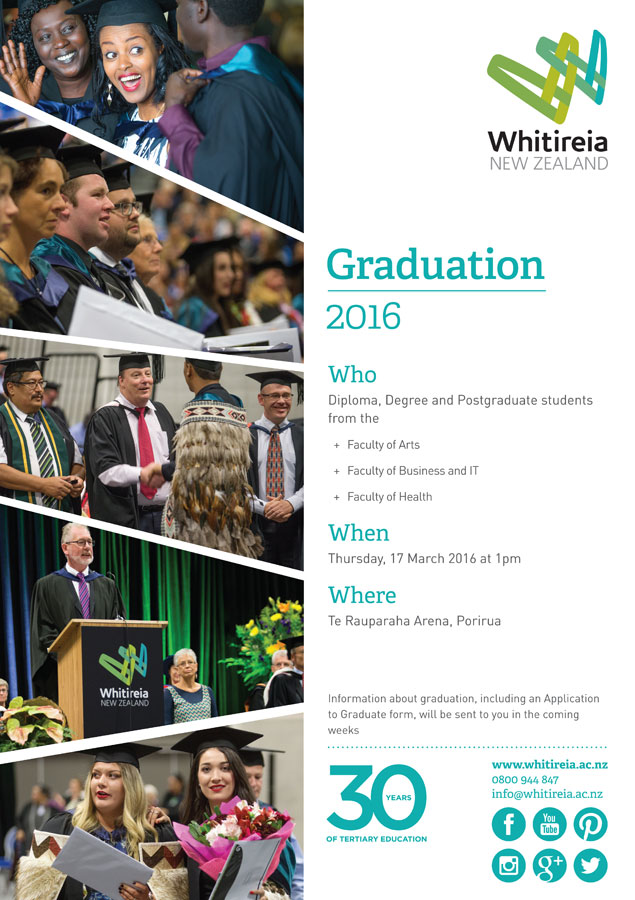 Graduation 2016 Poster