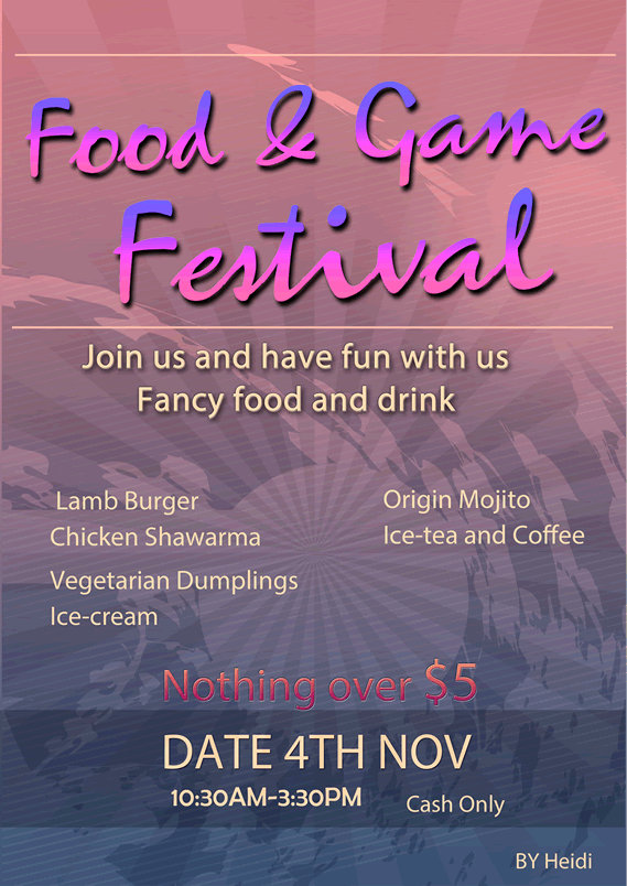 Food & Game Festival